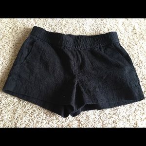 J Crew Black Shorts